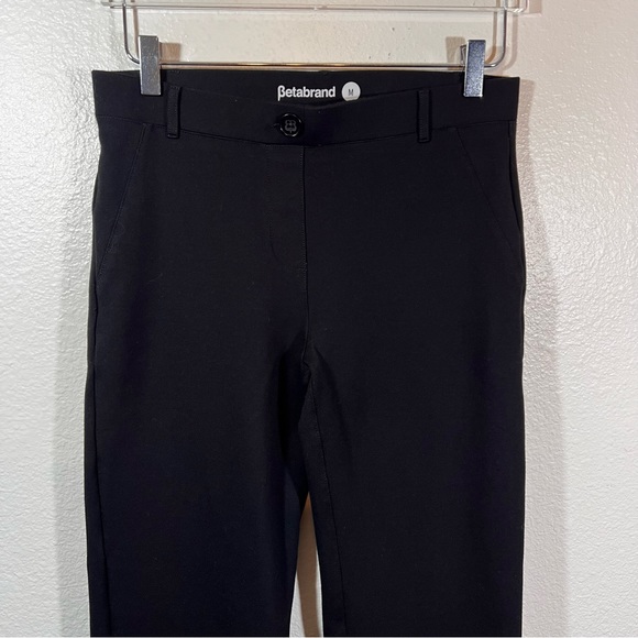 BETABRAND classic bootcut dress pant yoga pant black - Picture 4 of 9
